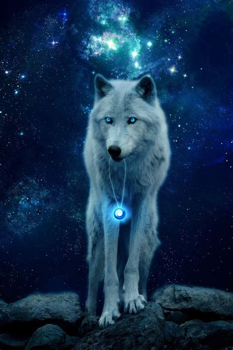 The Light Of Stars By Ikyuvaliantvalentine On Deviantart Wolf Spirit