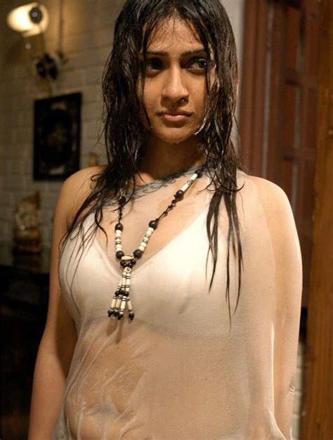 Actress Wet Saree Hot Navel Photos