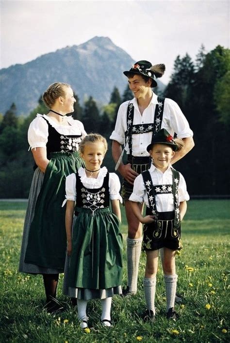 Traditional Costumes Of Oberstdorf Bavaria Germany All About German