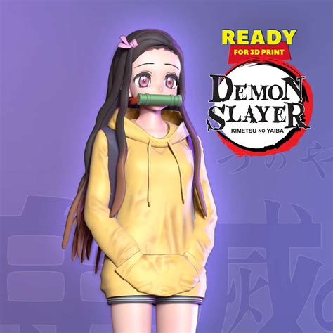 Co3d Nezuko Kamado Demon Slayer Fanart