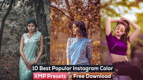 Download exclusive free lightroom presets from photonify. 10 Best Popular Instagram Color XMP Presets Free Download ...