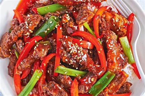 Crispy Chilli Beef Za