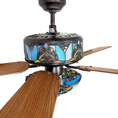 The fan rotates to keep the room cool. Pin by Very Cool Finds on Stained Glass Ceiling Fan ...