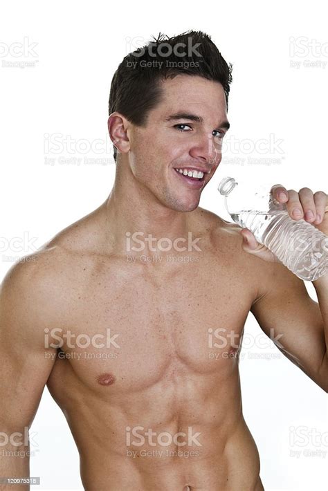 Fit Man Drinking Water Stock Photo Download Image Now 20 29 Years