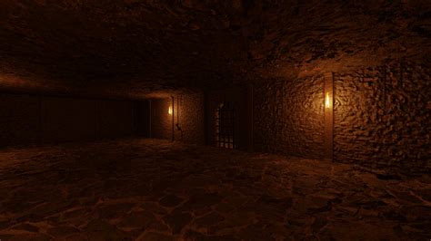 Render Of Modular Dungeon Assets Wip Made For Thrive With Blender R