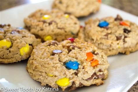 Thick And Chewy Monster Cookies Sweet Tooth By Katrina