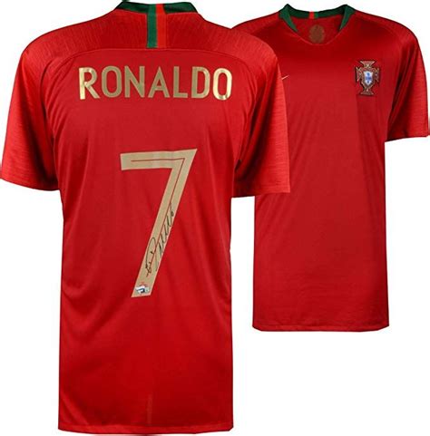 Cristiano Ronaldo Portugal Autographed 2018 Jersey - Fanatics Authentic