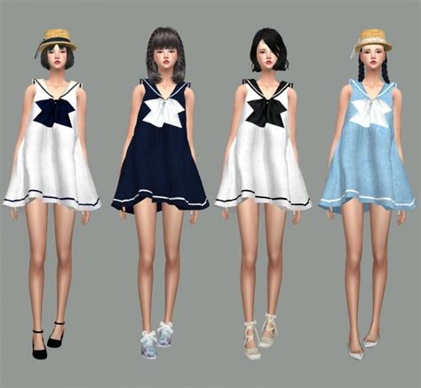 Sailor Dress At Marigold Sims 4 Updates