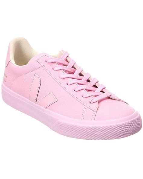 Veja Leather X Mansur Gavriel Campo Sneaker In Pink Lyst Uk