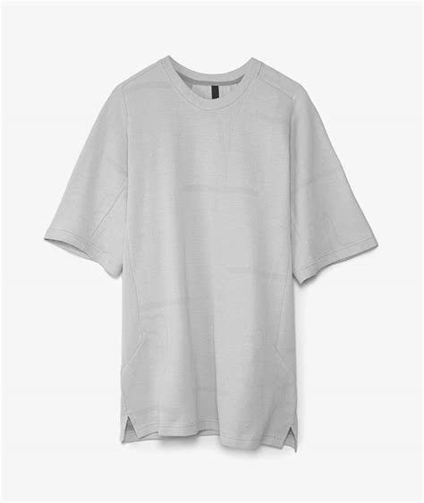 Grey Byborre Oversized T Shirt Svd