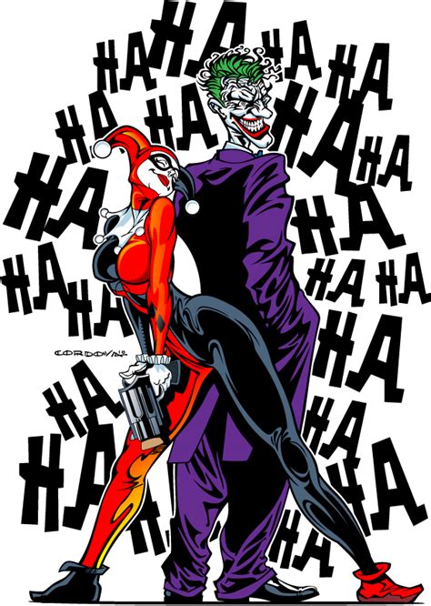 Joker And Harley Quinn Cartoon Images Draw Dome