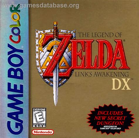 Legend Of Zelda Links Awakening Dx Nintendo Game Boy Color Games