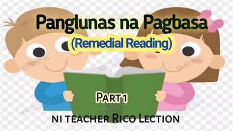 Gabay Sa Pagbasa Ng Grade Remedial Reading Reading Comprehension For