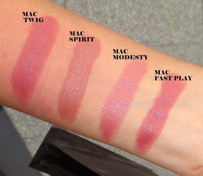 Mac Lipstick Swatches Part Peaches And Blush