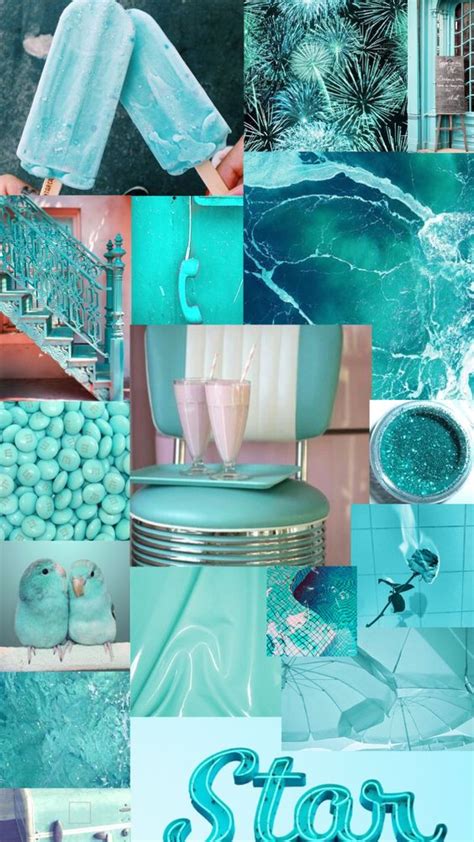 A collection of the top 56 aesthetic teal wallpapers and backgrounds available for download for free. Teal aesthetic collage wallpapers