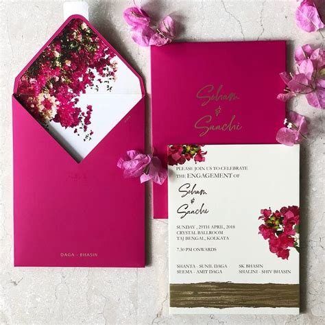 Creative Invitation Card Designs For Your Engagement Jazz Up And