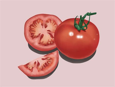 How To Draw Tomatoes Step By Step Procreate Tutorial Dobbernationloves