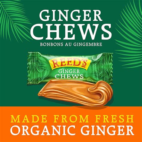 Reed S Ginger Chews Delicious All Natural Sweet And Spicy Chewy