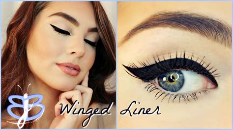 How To Perfect Winged Liner Tutorial Jackiesbeautybasics Youtube