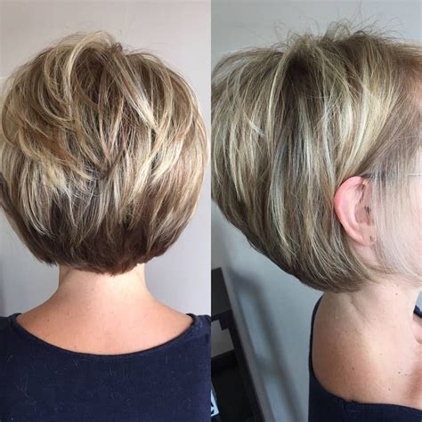 Short Stacked Bob Haircuts Bob Hairstyles For Round Face Stacked Bob