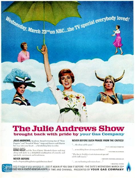 The Julie Andrews Show 1965 Movie Poster