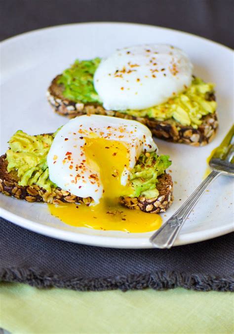 Avocado Toast With Poached Egg Recipe Healthy Brunch