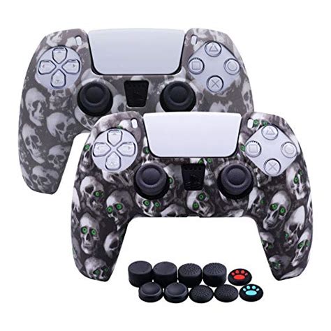 2 Pack Jusy Silicone Cover Skin For Ps5 Dualsense Controller Sweat
