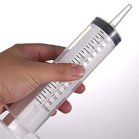 Pack Large Syringes Ml Large Plastic Garden Industrial Syringes For Scientific Labs