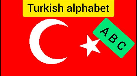 Turkish Alphabet For Absolute Beginers YouTube