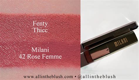 Fenty Beauty Thicc Mattemoiselle Plush Matte Lipstick Review Swatches
