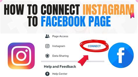 How To Connect Instagram To Facebook Page Youtube