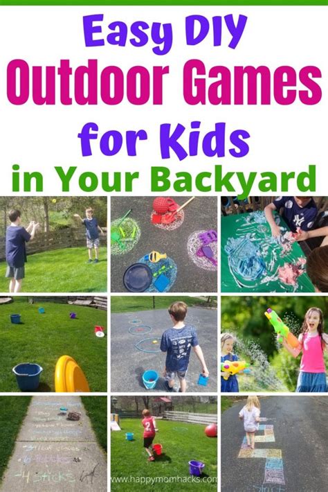 Easy Diy Outdoor Games For Kids From Dollar Tree Happy Mom Hacks