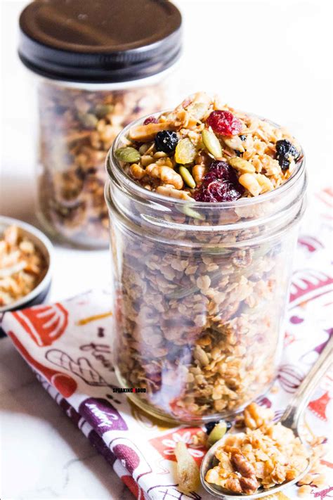 Homemade Honey And Oats Granola Recipe Easy Granola Recipe