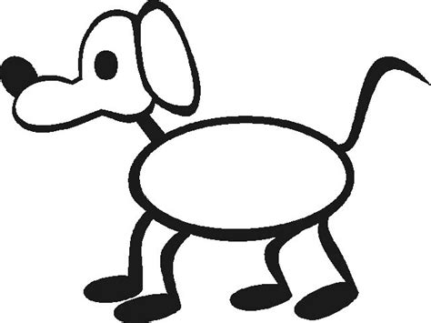 How To Draw A Stick Figure Dog Free Download On Clipartmag