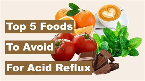 Top 5 Foods To Avoid For Acid Reflux