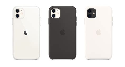 Apple Releases New Silicone Leather Clear Cases For