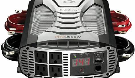 Cobra PRO 2500 Watt Power Inverter | Free Shipping at Academy