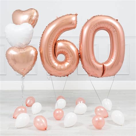 60th Birthday Mini Package 60th Birthday Balloons 60th Birthday