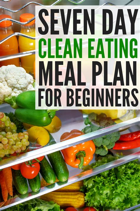 Meal Planning For Clean Eating 7 Day Detox Challenge