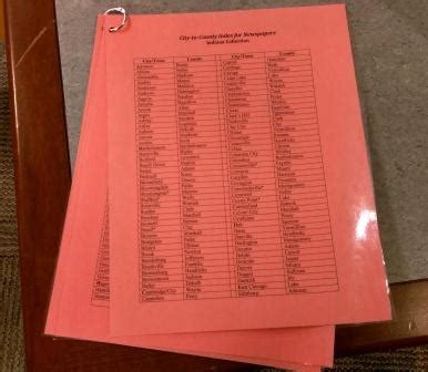 Faqs that are answered on this page. Using the Newspaper Holdings Guides - Indiana State ...
