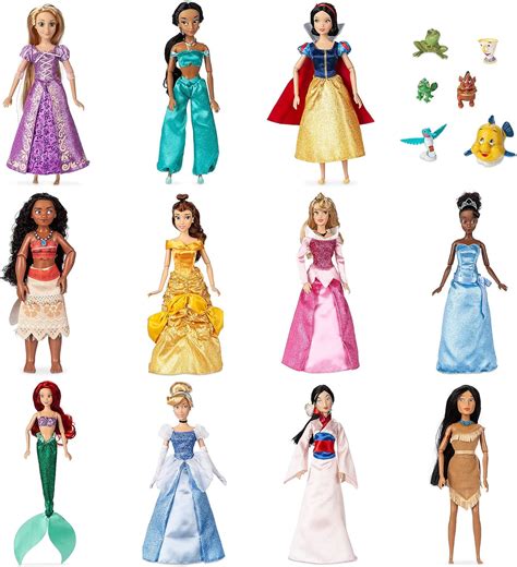 Disney Princess Classic Doll Collection T Set 11 Inch