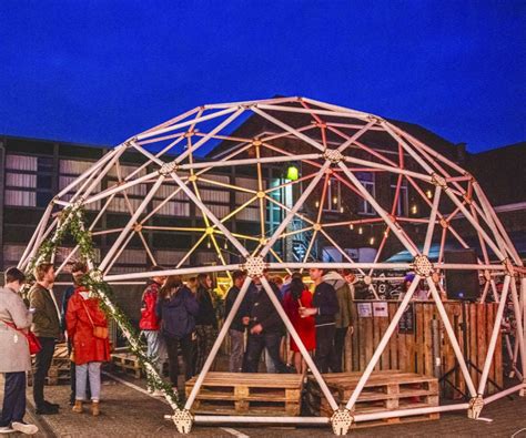 Geodesic Dome With Cardboard Tubes and Laser Cut Connectors : 5 Steps