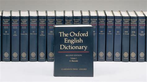 The Oxford English Dictionary Diccionario De Inglés Mutual Holding
