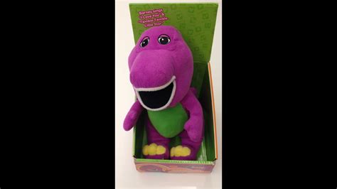 Barney Plush Toy Singing I Love You Youtube