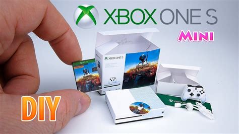 Tutorial Miniature Xbox One Doll Diy Crafts Xbox One S Miniatures