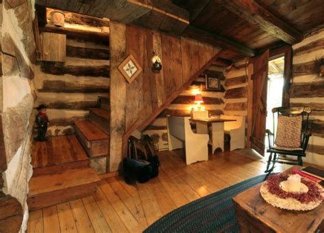 Deep in the woods but still filled with natural light. Rustic Cabin Rental in PA | Luxury Weekend Cottage