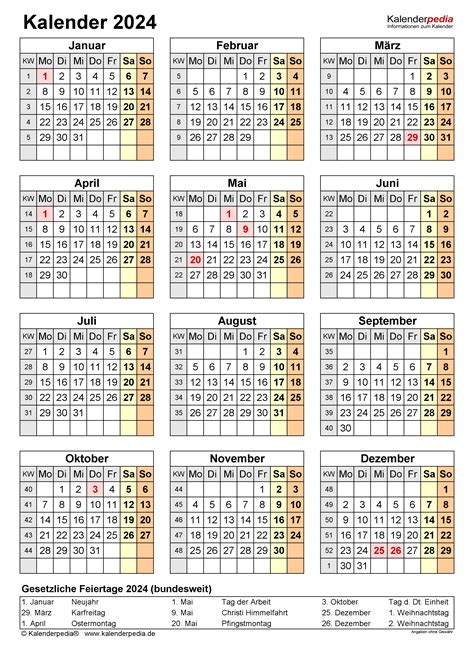 365 Kalender