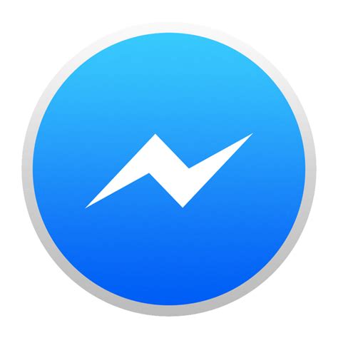 Vector Icon Facebook Messenger Png Transparent Background Free