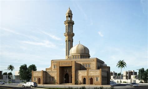 El Damam West Mosque Behance