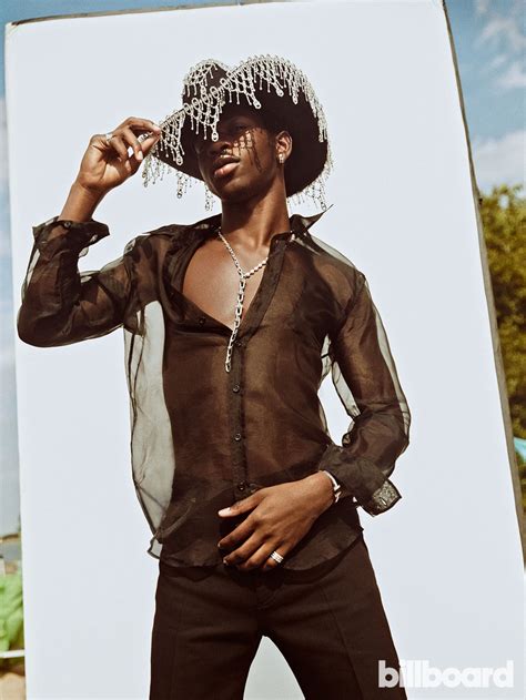 Added the 'x' later on standing for the amount of years until i feel. Lil Nas X: Photos From the Billboard Cover Shoot | Billboard